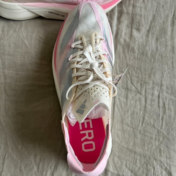 Adidas Adios Pro 3 - NIB NWT Size 9 Pink - Picture 3 of 6